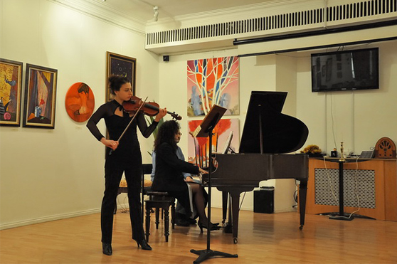Matinée Concert by Yana Burova (violin) & Fiammetta Tarli (piano)